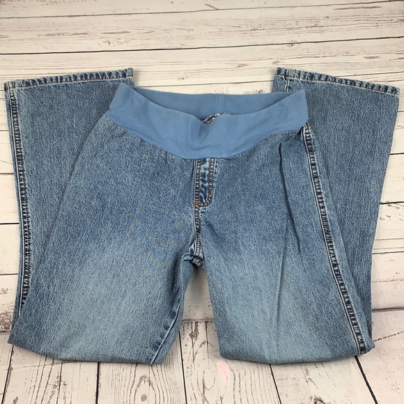 Motherhood Maternity Denim - Motherhood maternity blue jeans size S